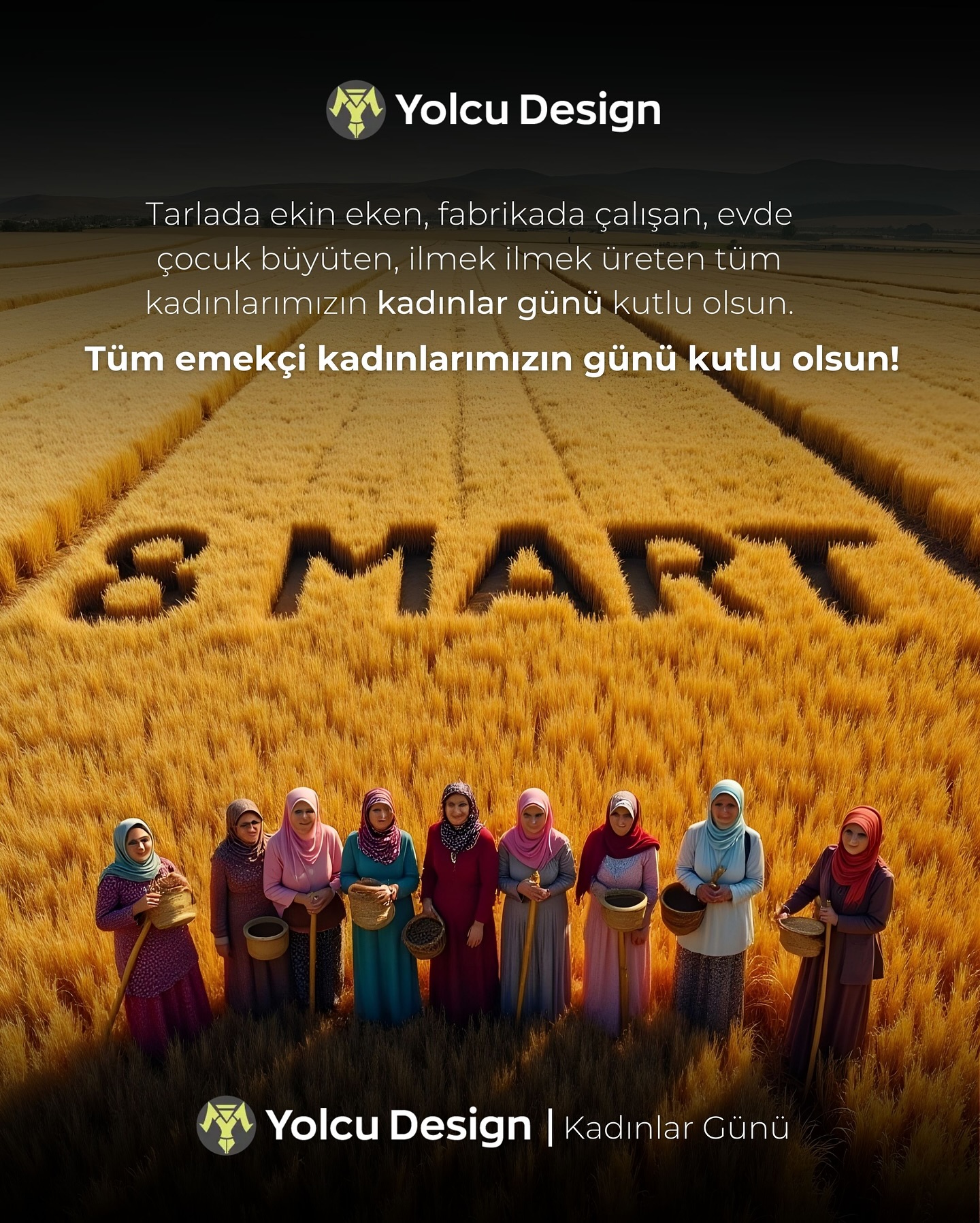 kadınlar günü tasarımı